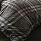 TB-KELSO CHARCOAL SINGLE DUVET SET