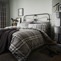 TB-KELSO CHARCOAL SINGLE DUVET SET
