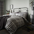 TB-KELSO CHARCOAL SINGLE DUVET SET