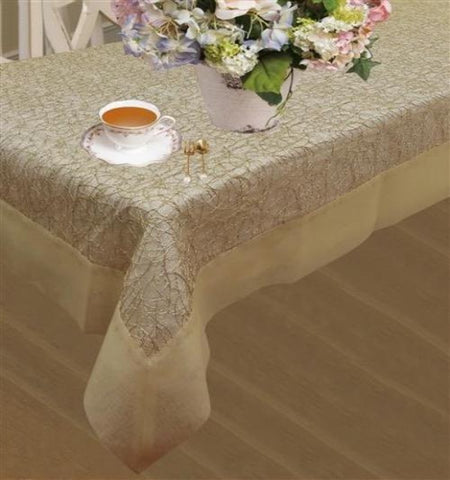crown tablecloth