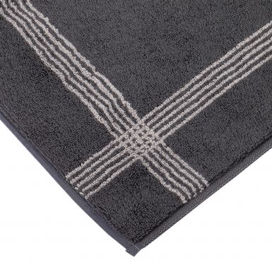 two tone bath mat