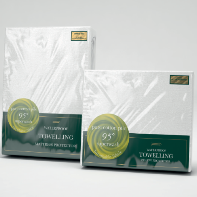 waterproof towelling mattress protector